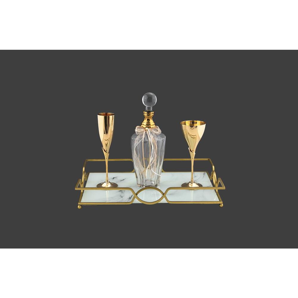 95. ΔΙΣΚΟΣ NM2042990 45x30x6,5cm ΚΑΡΑΦΑ MG401580 11xH32cm ΠΟΤΗΡΙ GP401190 22cm ΠΟΤ. ΣΑΜΠΑΝΙΑΣ GS401090 24cm